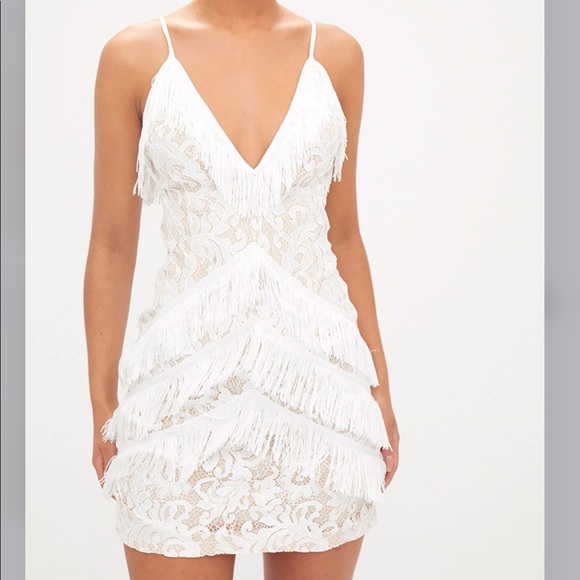 PrettyLittleThing Dresses & Skirts - Tassel bodycon dress